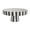 OYOY Living Design Keramik Servierplatte Toppu Im Streifendesign 13