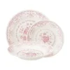 Bitossi Home Geschirr-Set Rose Mit Blumendesign, 6 Personen (18-tlg.) 20