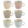 Bloomingville Tassen Carla Mit Kleinem Muster, 6er-Set 11