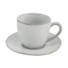 Broste Copenhagen Handgemachte Tasse Mit Untertasse Nordic Sand 25