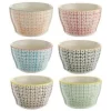Bloomingville Schälchen Carla Mit Kleinem Muster, 6er-Set 11