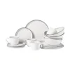 Broste Copenhagen Handgemachtes Frühstücks-Set Salt Aus Porzellan, 4 Personen (16-tlg.) 22