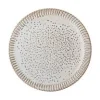 Bloomingville Handgemachte Frühstücksteller Thea Mit Reaktiver Glasur Und Rillenrelief, 4 Stück 11