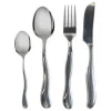 ByOn Besteck-Set Waverly Mit Gehämmerten Griffen Aus Edelstahl, 4 Personen (16-tlg.) 16